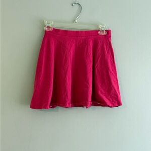 Forever 21 Hot Pink Skater Skirt